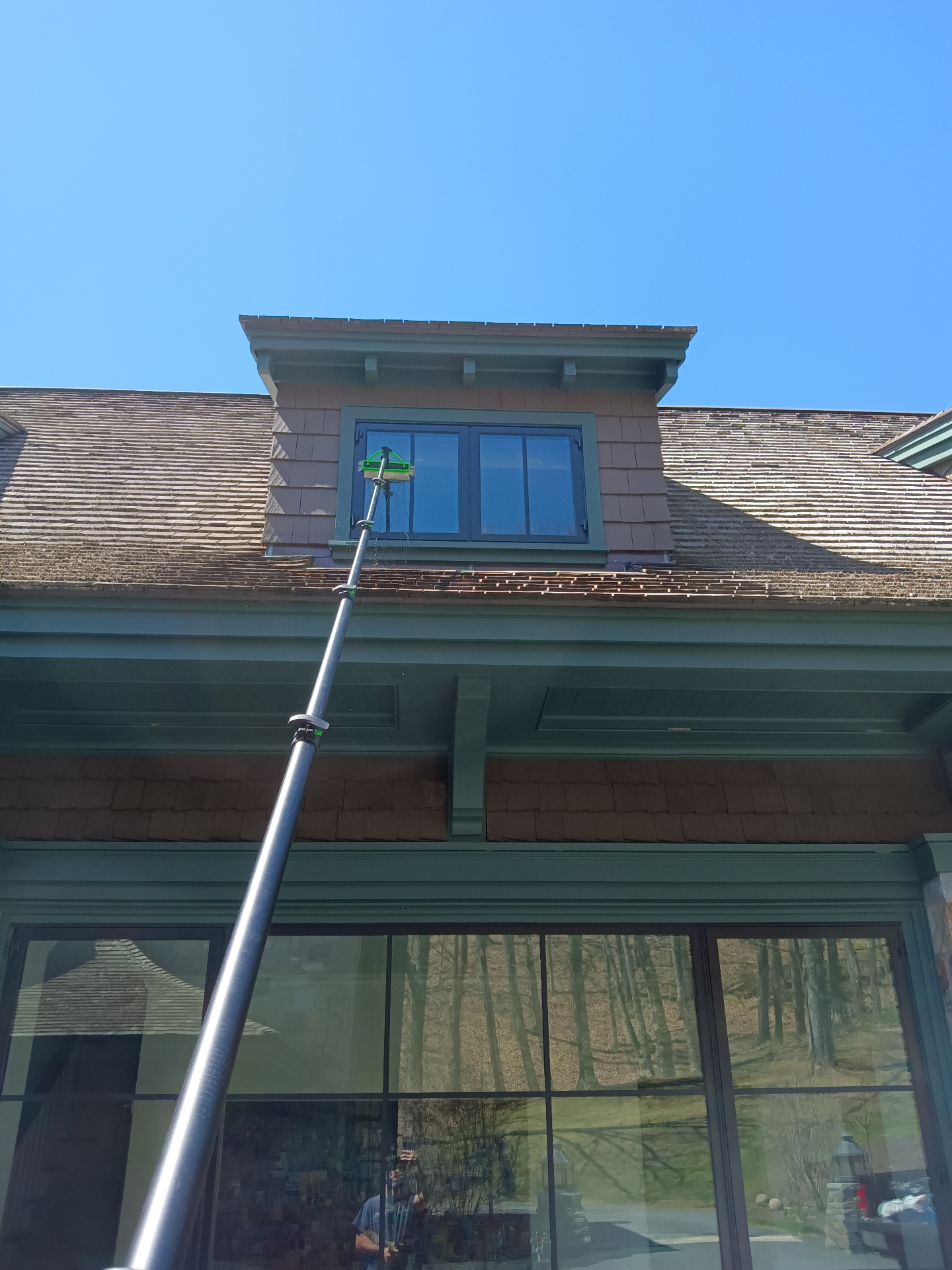 Window cleaning for Upper Valley home in New London NH by NorthStar Specialty Cleaning